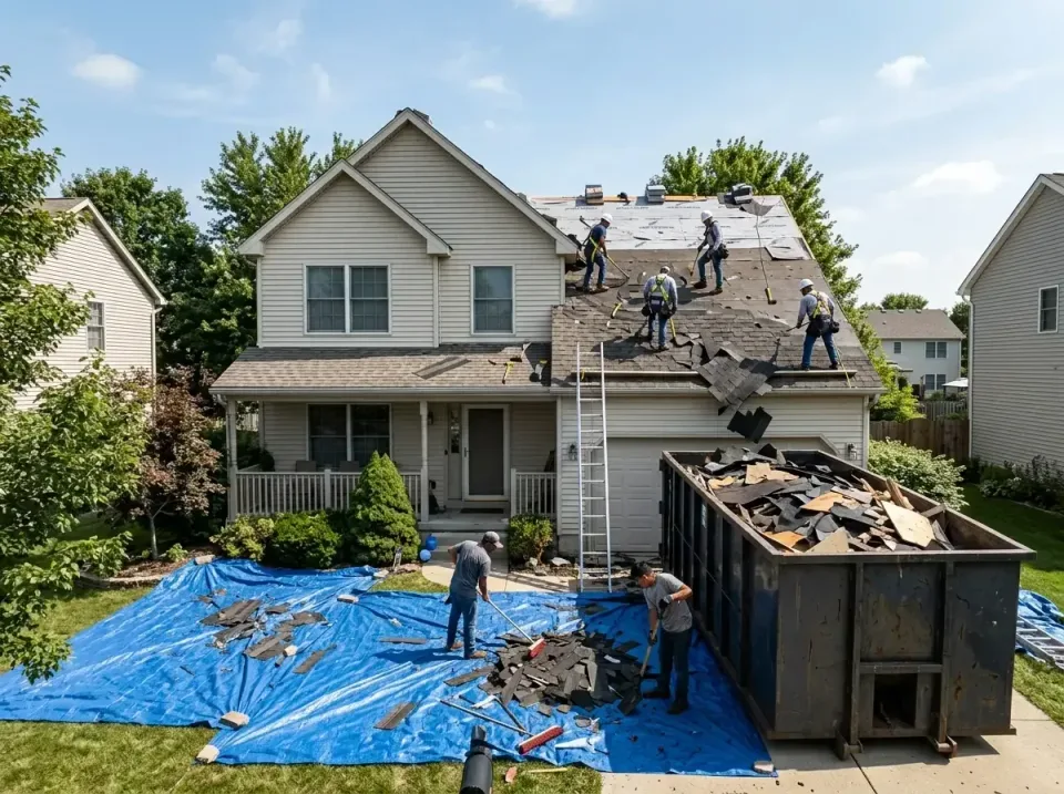 roof-replacement-debris-remova-004 — frequently asked questions, Cheapest Dumpster Rentals in Southwest Ranches, FL